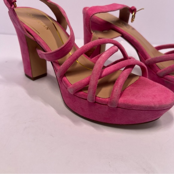 Cole Haan Women's Grove Platform Heeled Sandals Size 8.5B - Picture 4 of 9